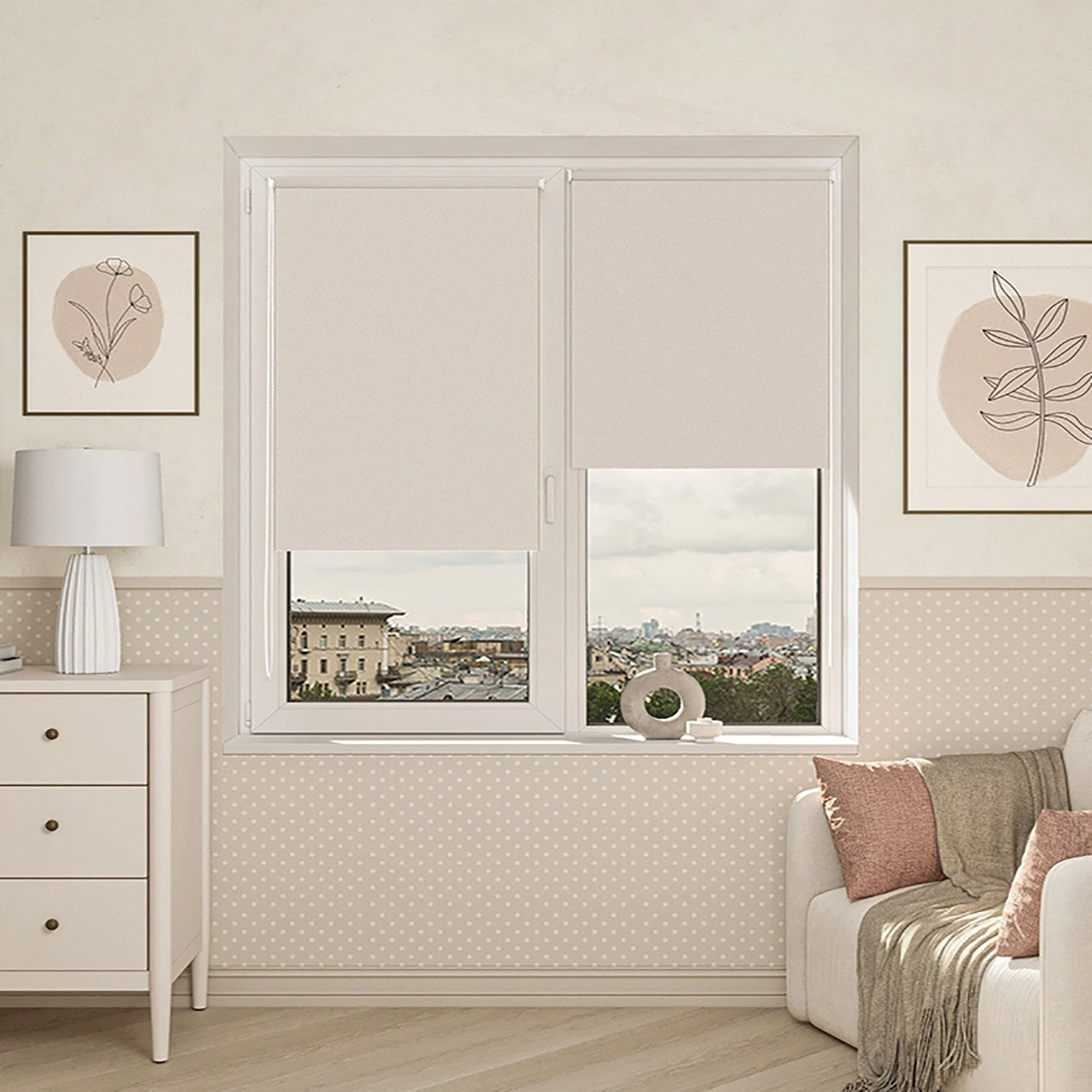 Штора рулонная светонепроницаемая Болид муссон 47*175 Легранд *1/6