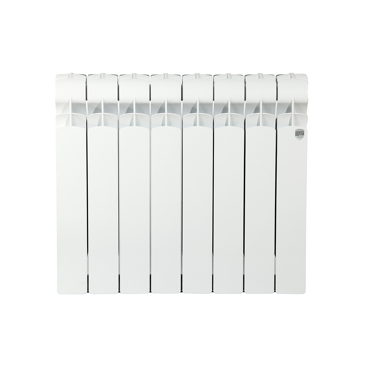 Радиатор биметаллический 8 секций Royal Thermo Indigo Super+, 500 мм, белый