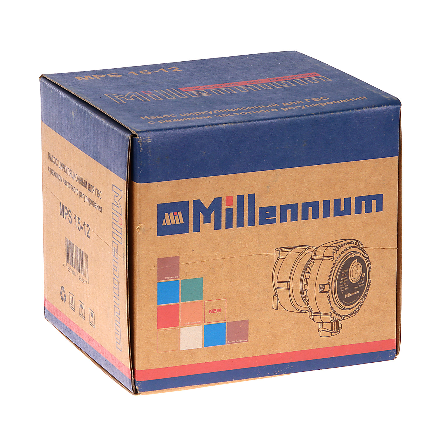 Насос рециркуляционный Millennium для ГВС MPS 15-12 *1