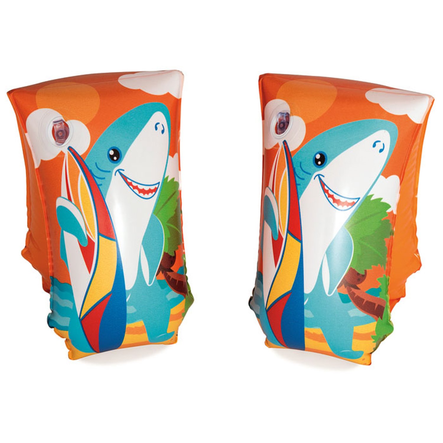 Нарукавники надувные для плавания BESTWAY Aquatic Life, 30x15 см, 5-12 лет