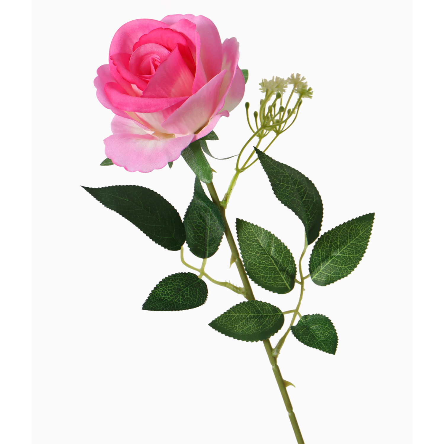 Цветы искусственные "Роза венесуэльская" 8х56 см, розовый 9369547