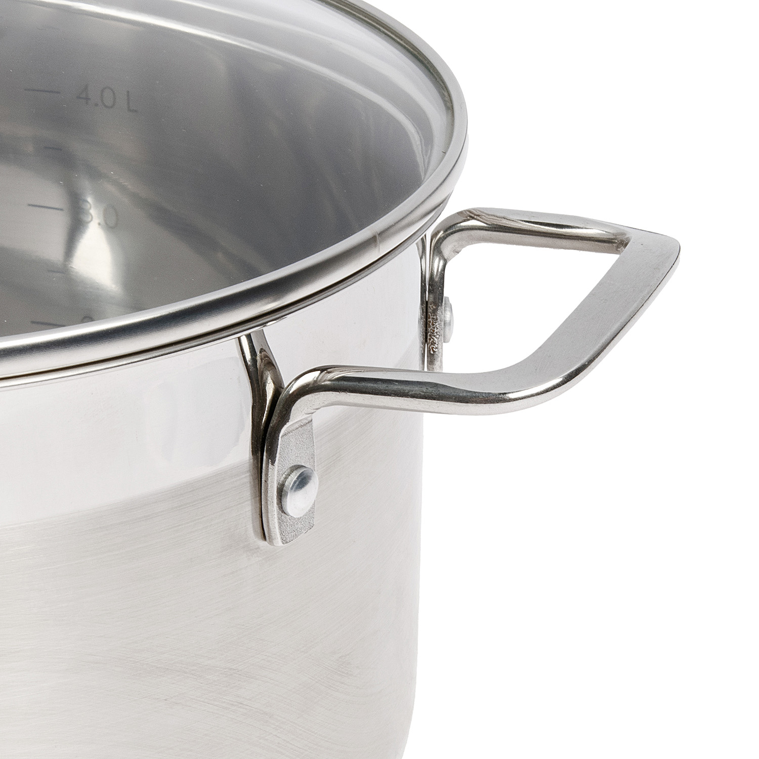 Кастрюля нерж. "Kukmara" "Orion" 4.5л Стекл.кр., d дна 200мм (подх. д/Индукц.пл.) ORN-CA4522G *1/3 Кастрюля нерж. "Kukmara" "Orion" 4.5л Стекл.кр., d дна 200мм (подх. д/Индукц.пл.) ORN-CA4522G *1/3