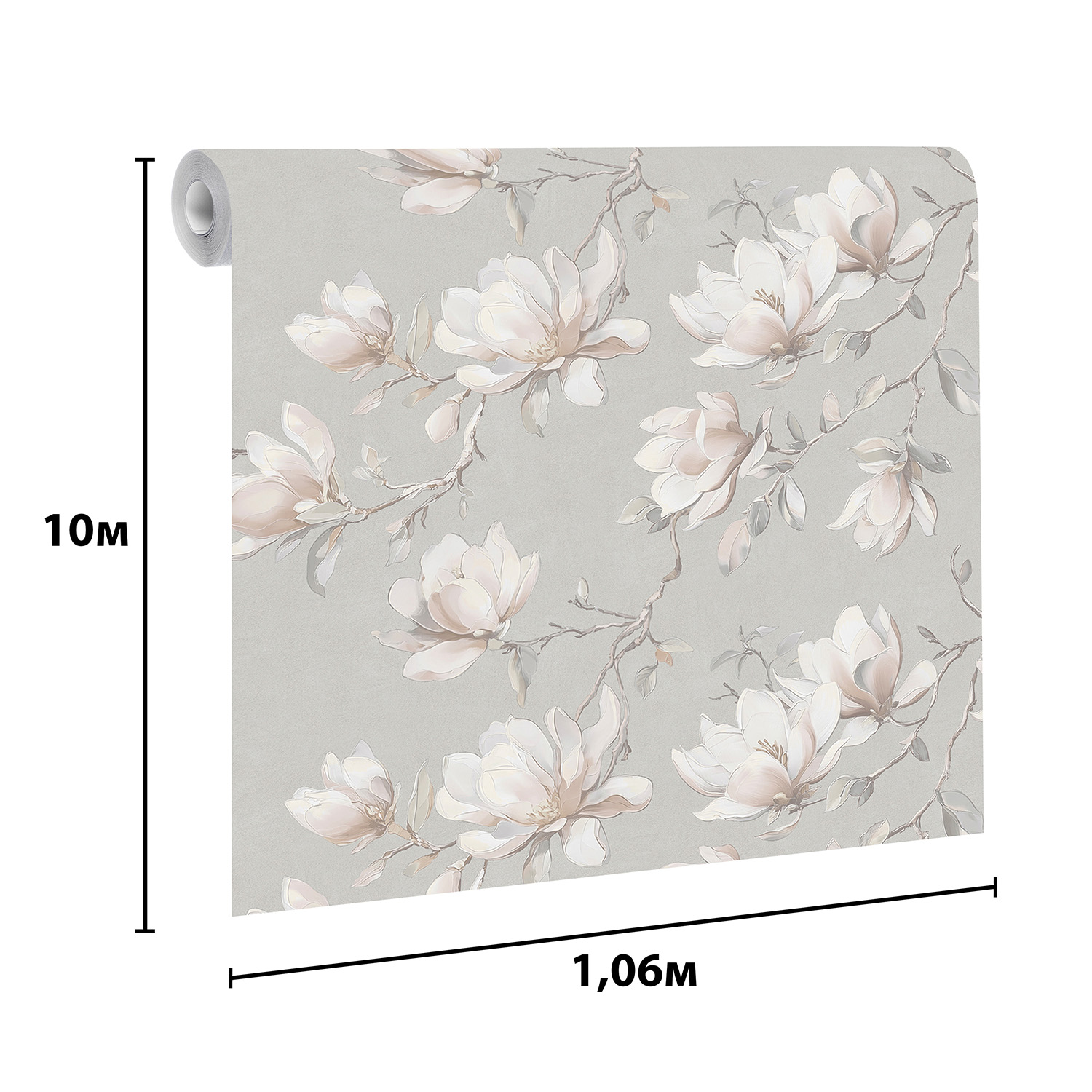 Обои флиз Victoria Stenova Stenova Magnolia (сер.) 585106 1.06*10м *6