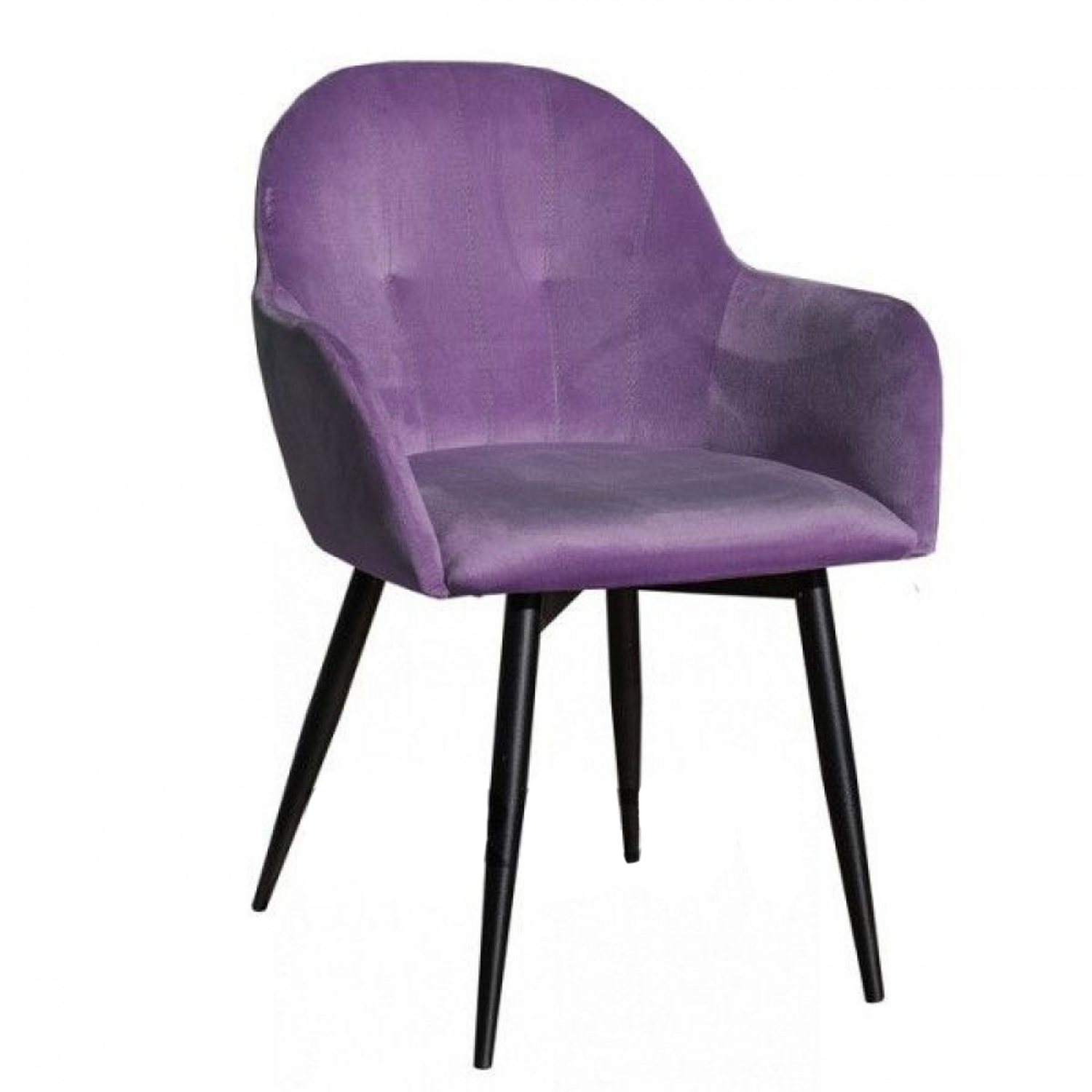 Стул FORPOST Кристи, 64x84x45 см, велюр конфетти шоколад, коричневый