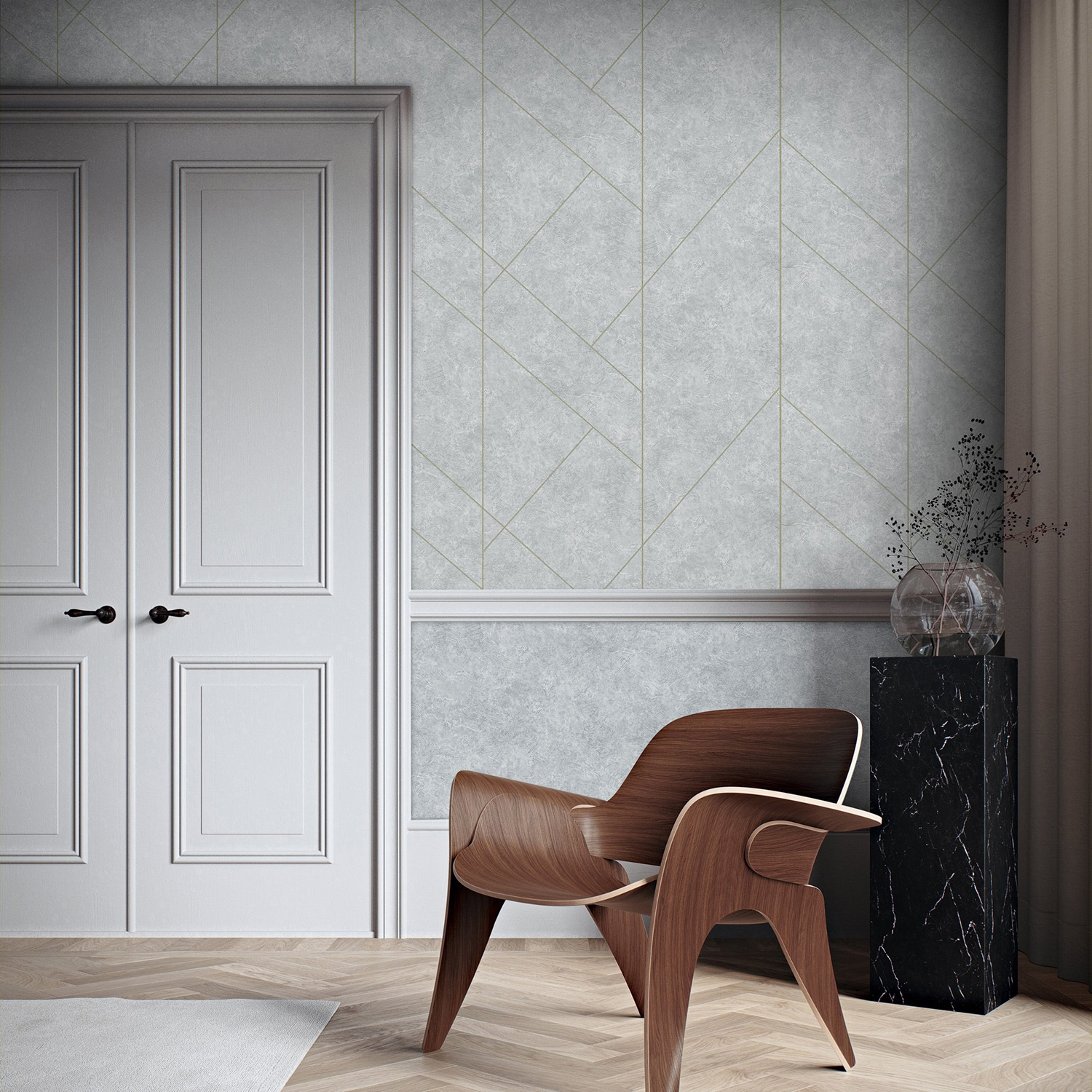 Обои  флиз. "Эрисманн" Profi Deco Maison (сер.) 60845-05 10.05х1.06м *6 Обои  флиз. "Эрисманн" Profi Deco Maison (сер.) 60845-05 10.05х1.06м *6