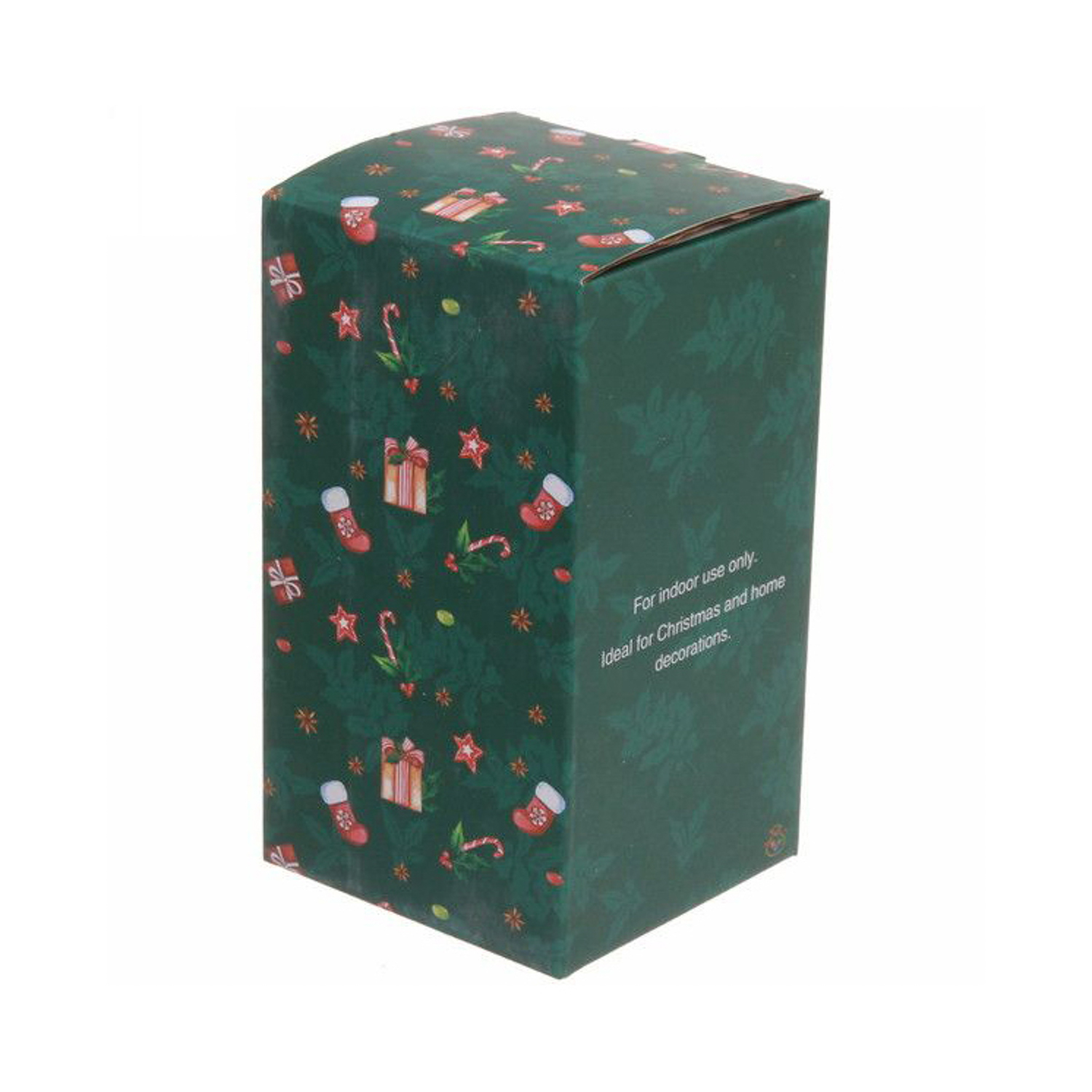 Сувенир с подсветкой "Christmas", Телефонная будка - Снеговик с подарком, 12.5х5.3х5.3 см