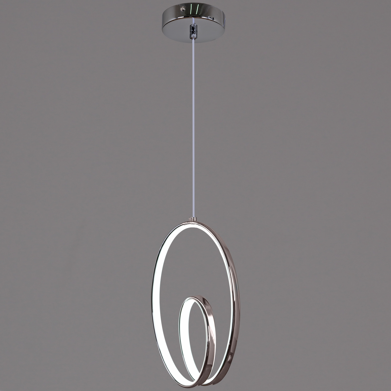 Светильник подвесной светодиодный 05669-0.9-01 CR хром LED 20W S=6м2  *1/12 Светильник подвесной светодиодный 05669-0.9-01 CR хром LED 20W S=6м2  *1/12