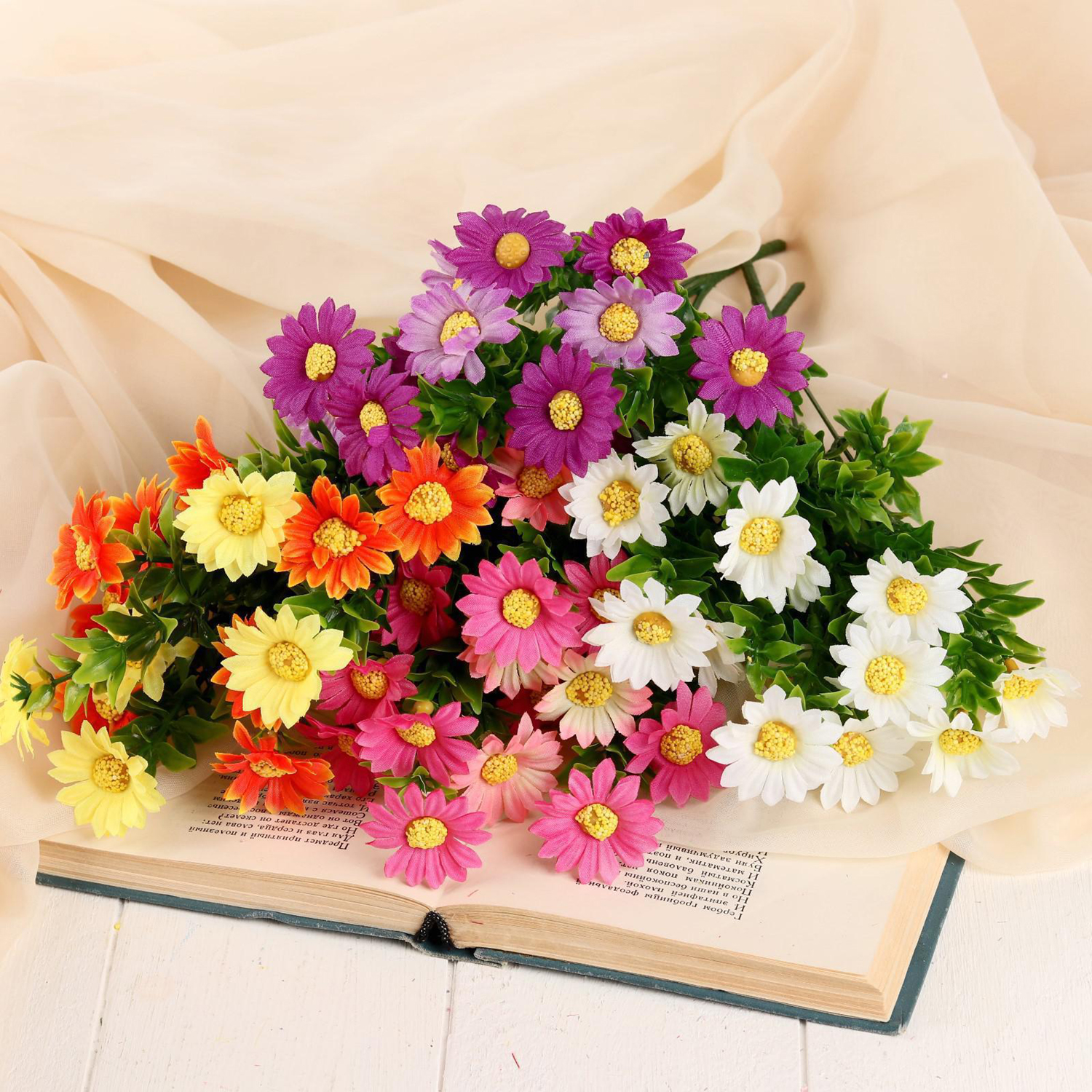 Букет "Дахлия" 32 см, микс 5202907