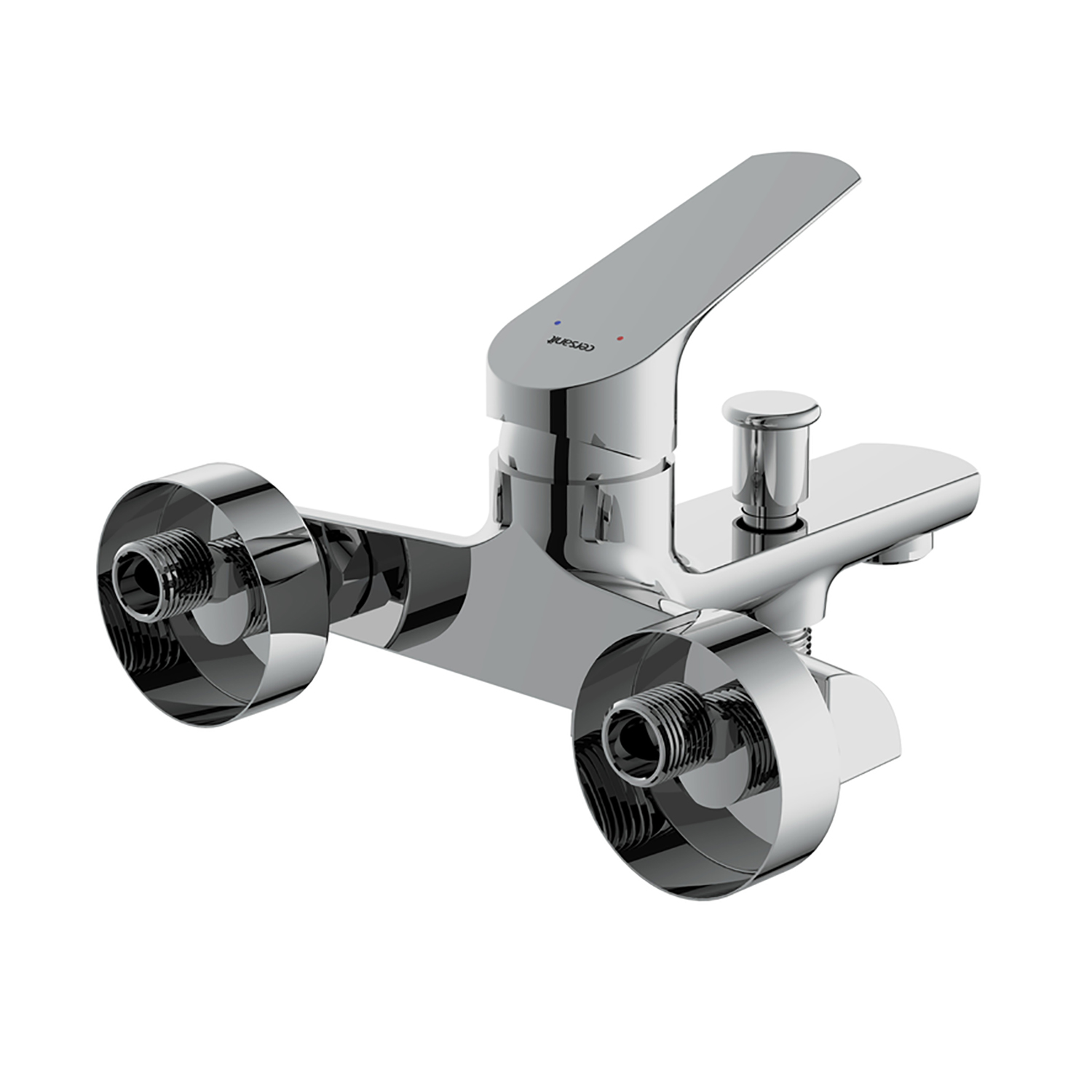 Смеситель д/ванны Cersanit FLAVIS + душ. лейка, шланг, держатель д/лейки 64509 *1 Смеситель д/ванны Cersanit FLAVIS + душ. лейка, шланг, держатель д/лейки 64509 *1