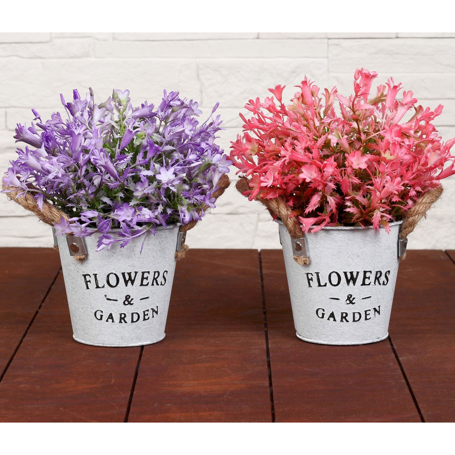 Бонсай в горшке "Садовый рай" колокольчики 11*20 см микс   4142818