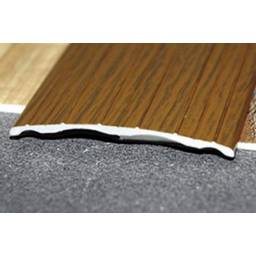 Порог-стык одноуровневый 60х1800 мм Лука ПС 07, серебро люкс