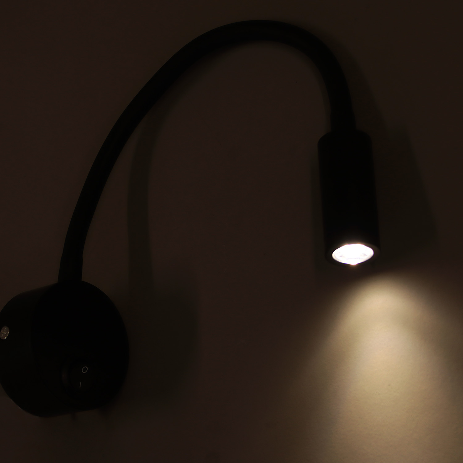 Светильник настенный (спот) B270 BK 3W черный  VERNER LIGHTING *1/50