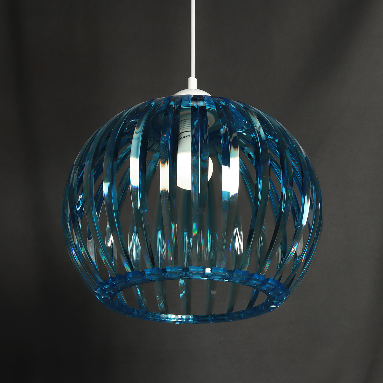 Люстра 0336/1 Е27 15Вт синий S=2м2  *1