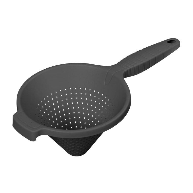 Сито-дуршлаг фильтровальное, с ручкой пластм. д.150мм Темно-серый 434256615 ( "Бытпласт") *1/12 Сито-дуршлаг фильтровальное, с ручкой пластм. д.150мм Темно-серый 434256615 ( "Бытпласт") *1/12