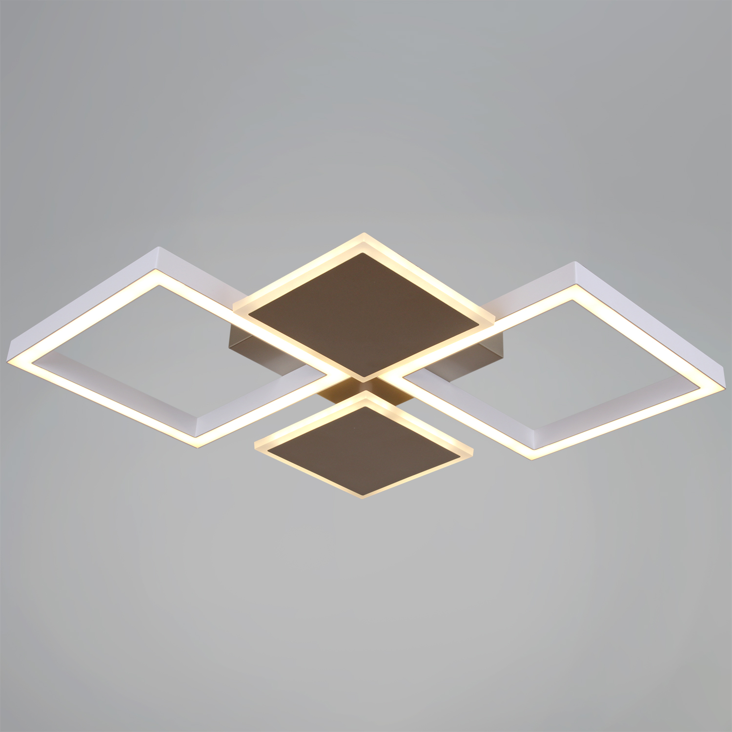 Светильник потолочный светодиодный 55406-0.3-2+2 LED 3000-6500К ПДУ+диммер S=10м2  *1/5