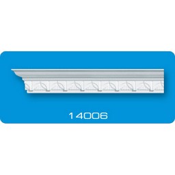 Плинтус потолочный ЛАГОМ 14006 1,3м (подходит для натяжного потолка) *50