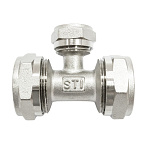 Тройник переходной 20х16х20 цанга STI (3006) *1/10