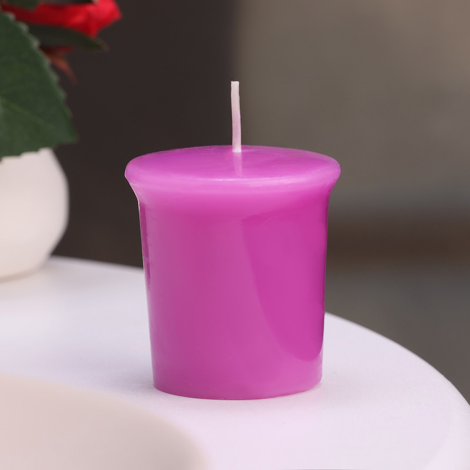 Набор свечей ароматических "Black Cherry", черная вишня, 3 шт, 5х4,5 см 10420348