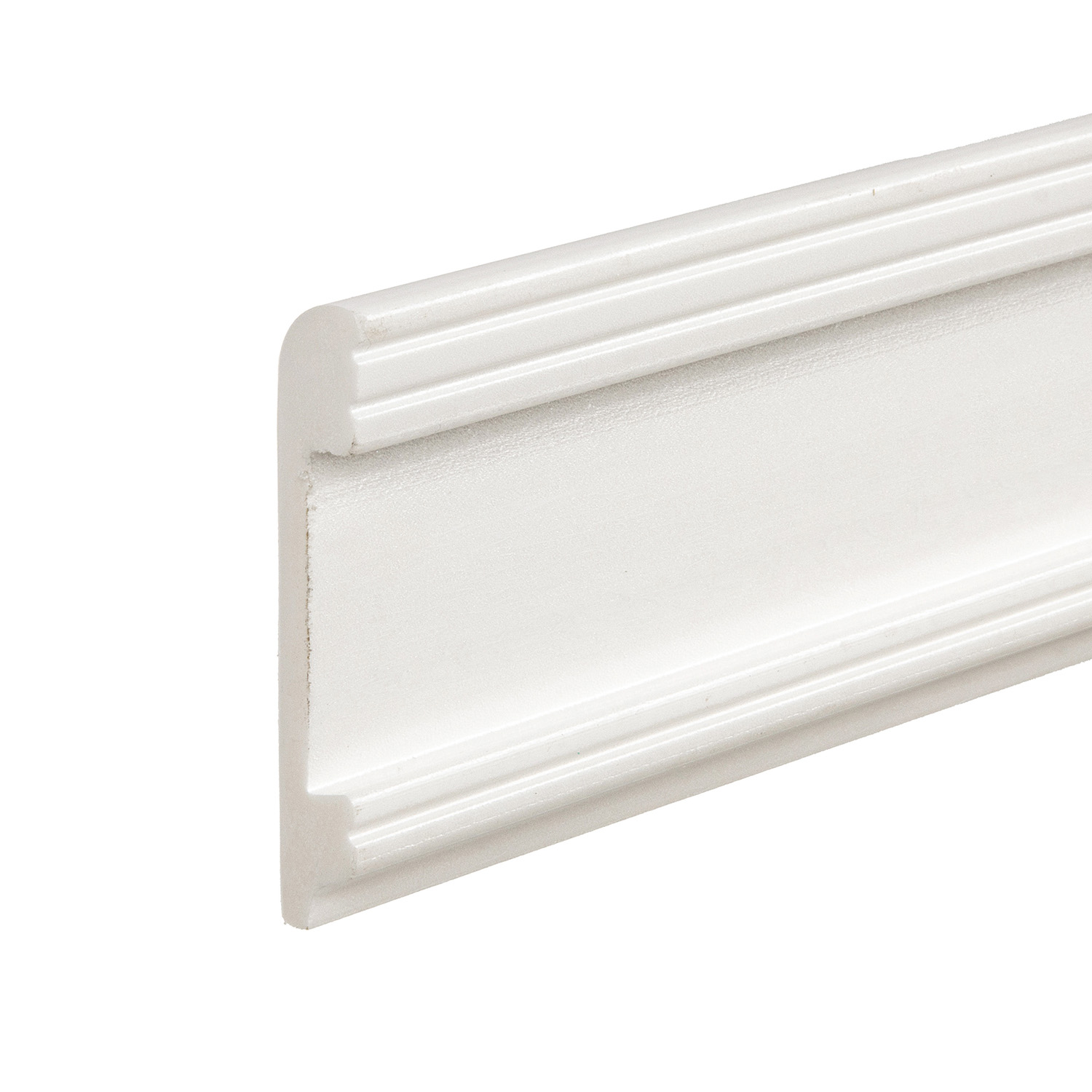 Плинтус напольный Солид 1 UHD 05, 2 м, 80 мм, белый Плинтус напольный Солид 1 UHD 05, 2 м, 80 мм, белый