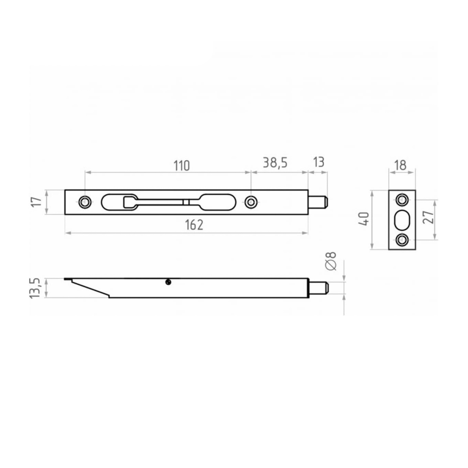 яяяРигель Нора-М  6 1/2" SB матовое золото *1/20/200