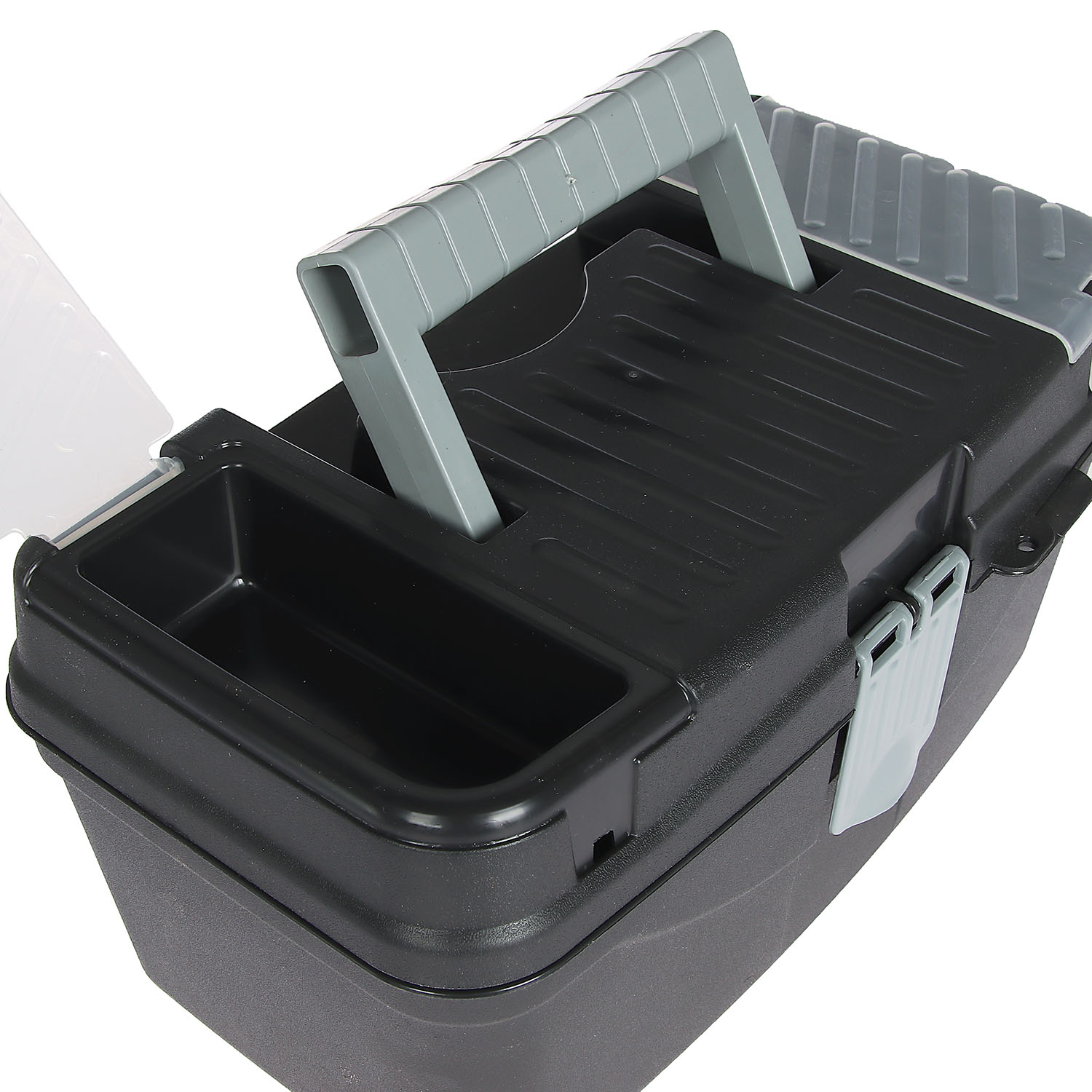 Ящик для инструмента 290х175х150 мм Альтернатива, пластик, черный