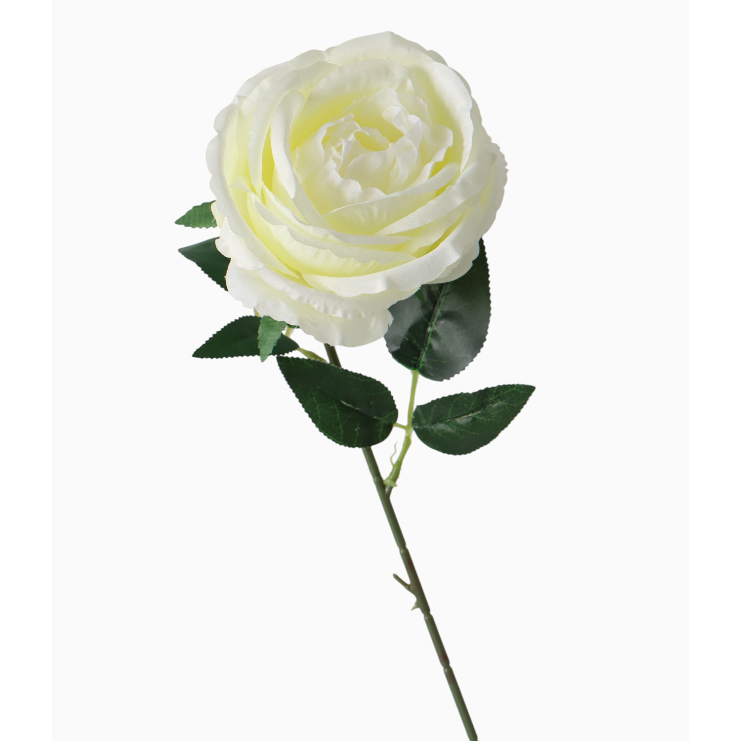 Цветы искусственные "Роза Охара" 8,5х56 см, белый 3794249