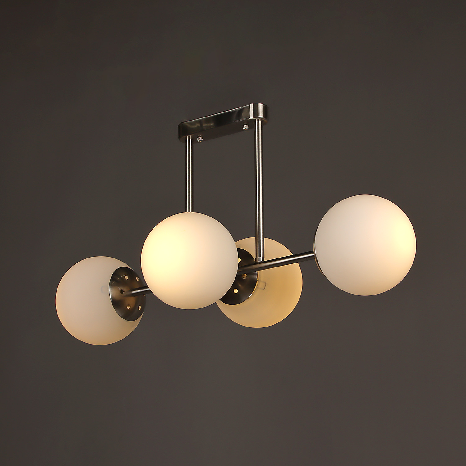 Люстра N36365/4 SN 4*40W E27 220V (l-610;w-320; h-290) VERNER LIGHTING *1 Люстра N36365/4 SN 4*40W E27 220V (l-610;w-320; h-290) VERNER LIGHTING *1