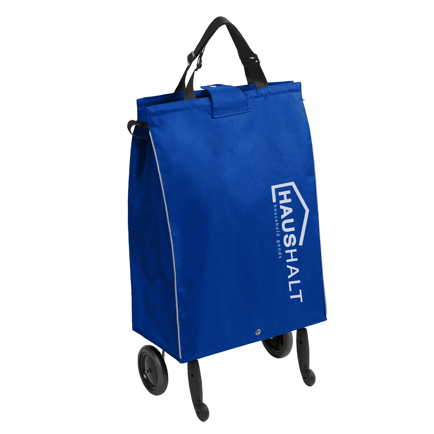 Сумка-тележка на колёсах хозяйственная 34л, цвета: "микс" СХ3  "Haushalt" ("Ника") *1