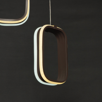 Люстра Verner Lighting YT261/3, 13 Вт, 3000-6500 K, пульт д/у, серый