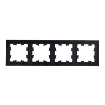 Рамка "ATLAS DESIGN" 4-м карбон SchE ATN001004 *1/20