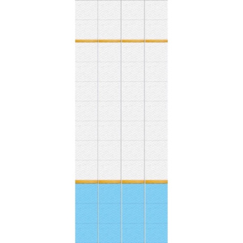 Панель ПВХ 2700х250 мм КронаПласт UNIQUE, подводный мир фон, 0.675 м²