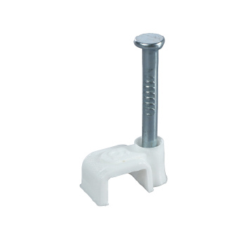 Скоба электроустановочная №6 прямоуг. (50 шт) Росдюбель *10/100