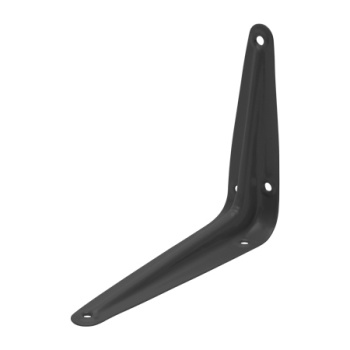 Уголок д/полок 200*150 черный Апекс *2/20/240