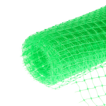 Сетка Садовая для птичников пласт. выс.1м рулон дл.10м яч.13х15мм Зеленая Ф-13/1/10(Протэкт)*1