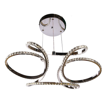 Люстра 8896/150W Chrome 600 мм 3 реж., пульт S=20м2 VERNER LIGHTING *1