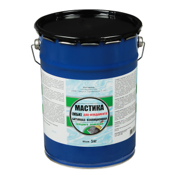 Мастика битумная 5 кг ХозДвор, изоляционная Мастика битумная 5 кг ХозДвор, изоляционная