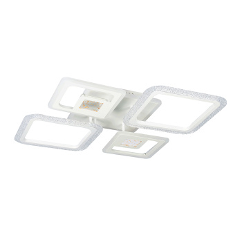 Люстра YH833/2+2 LED 3000K-6500K+RGB (d-730; h-100) пульт VERNER LIGHTING *1