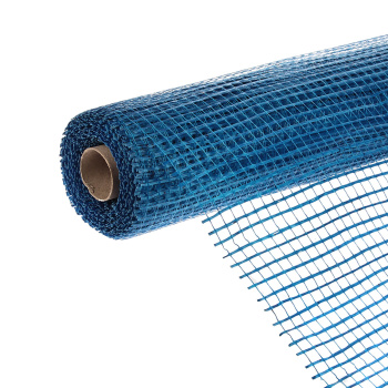 Сетка штукатурная 1х20 м 4WALLS SMF112T, 10х10 мм, 120 г/м², синяя