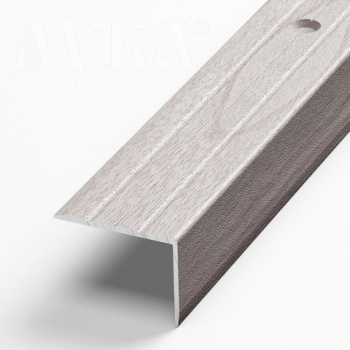 Порог-угол внешний 24х18х900 мм Лука ПУ 03, ясень белый