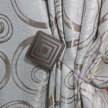 Подхват для штор магнит MI M25-coffee кофейный d5см Ajur *1