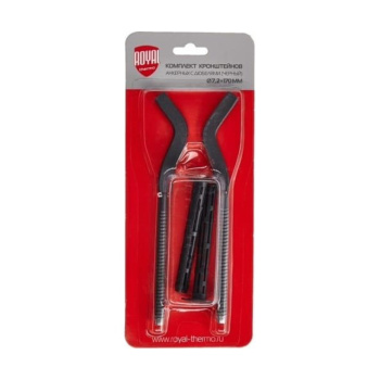 Кронштейн д/радиатора черный плоский с дюбелем 7,2х170мм (КОМПЛЕКТ 2ШТ) *1/50 Кронштейн д/радиатора черный плоский с дюбелем 7,2х170мм (КОМПЛЕКТ 2ШТ) *1/50