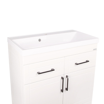 Тумба напольная Домино Чарли 80, белый