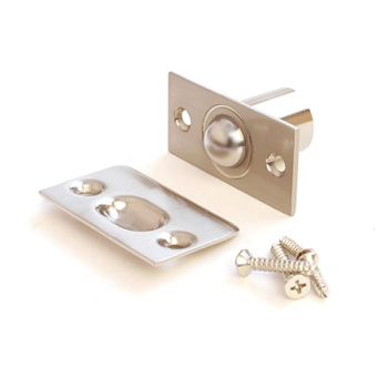 Защелка шариковая R-0001-NiS никель (фиксатор б/ручек) Апекс *1/20/200