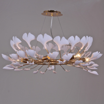 Люстра 08355-0.4-08 FG Е14 40Вт S=48м2 *1