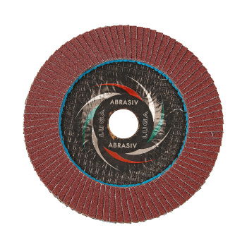 Круг шлифовальный лепестковый торцевой 150*22мм зерно  А60 ЛУГА *10/60