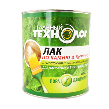 Лак акриловый для наружных и внутренних работ по камню и кирпичу матовый 3 л Главный технолог *1/6 Лак акриловый для наружных и внутренних работ по камню и кирпичу матовый 3 л Главный технолог *1/6