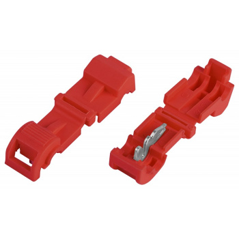 Ответвитель ОВ-1-Т 0,5-1,5 мм2 (5шт) Т-образный красный ЭРА NO-225-49 *1/400