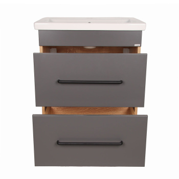 Тумба /LOGRO/ "Асти 60/2" (выписывать раковину COMO 60 (БЛ322) Cersanit) *1/8