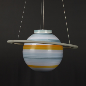 Люстра 8407 BL 32W*2+Е27 blue 600мм S=6м2  VERNER LIGHTING *1