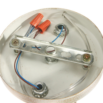 Люстра Verner Lighting N1969/2, 40 Вт, Е27, 2 лампы, белый/золото